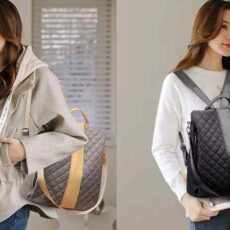 Antidiebstahlrucksack-Damenrucksack in 2 Farben
