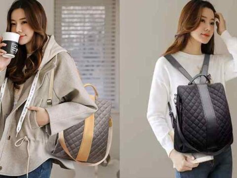 Antidiebstahlrucksack-Damenrucksack in 2 Farben