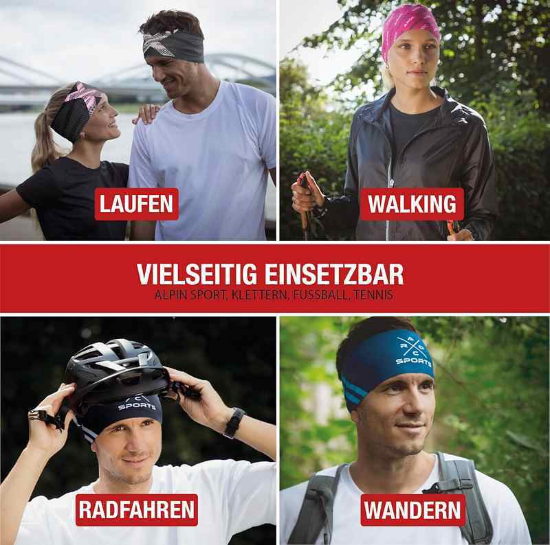 Aroc Sportstirnband für Frauen vielseitig einsetzbar