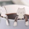 Katzenlöffel-Set in Tasse