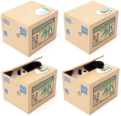 Pandabär Spardose Pfote holt das Geld