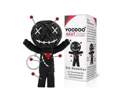 Voodoo Puppe mit Nadeln - Glücksgut