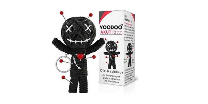 Voodoo Puppe mit Nadeln - Glücksgut