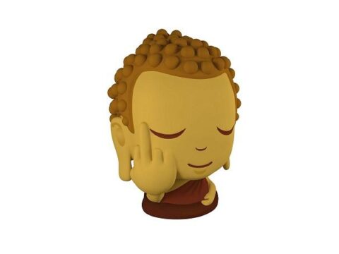 Am Arsch vorbei - Knautsch-Buddha
