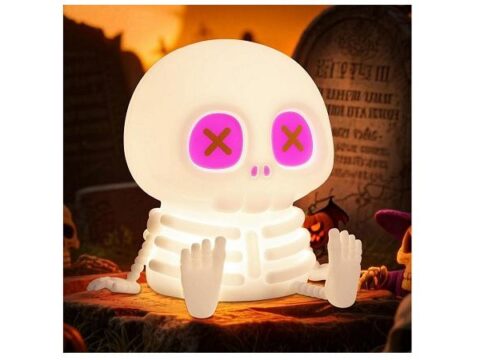 Ammonite Totenkopf Nachtlicht