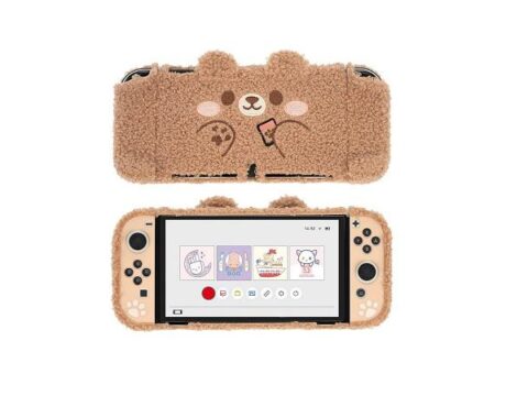 GeekShare Plüsch-Schutzhülle für Nintendo Switch