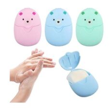 Mini Seifenblätter für Reisen