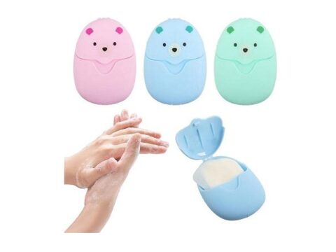Mini Seifenblätter für Reisen
