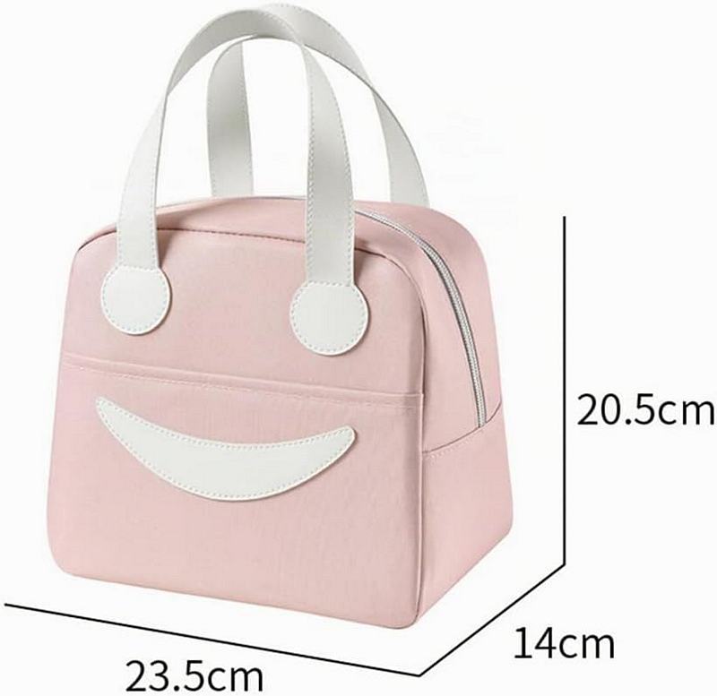 Outdoor-Picknick-Tasche mit Smiley-Design Abmessungen