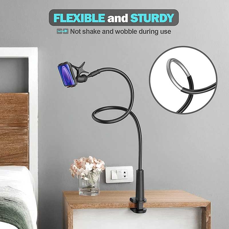 Handyhalter für Bett Anwendungsbeispiel