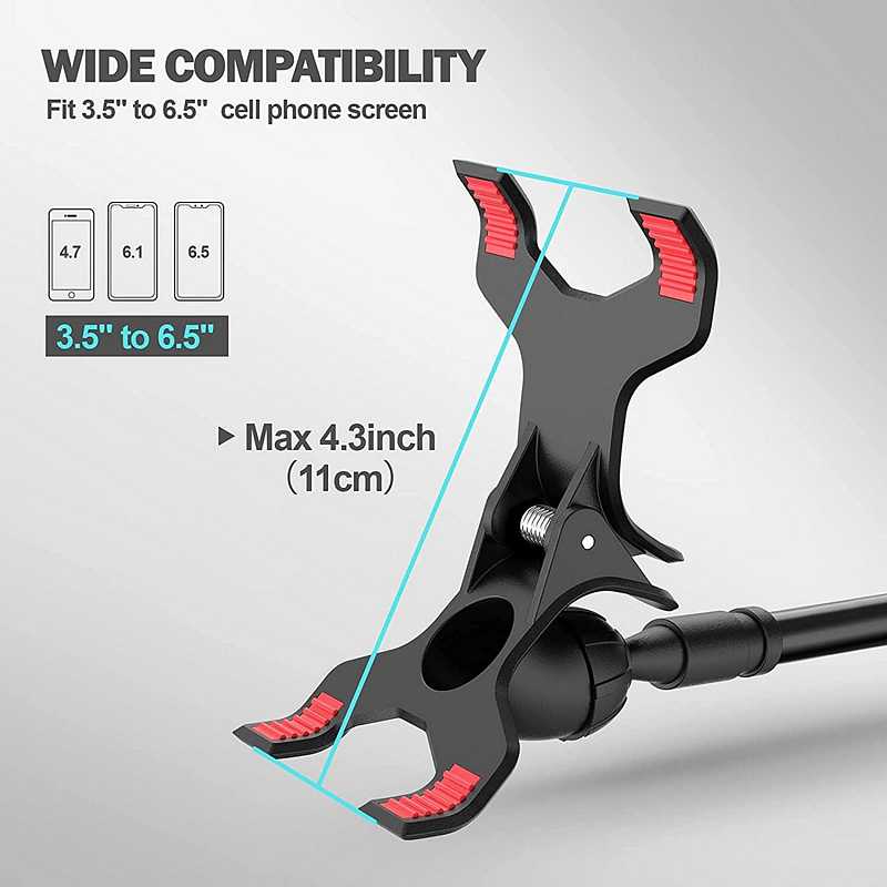 Handyhalter für Bett und die technischen Daten