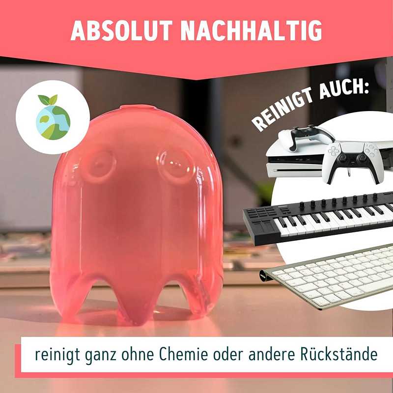 Sauberkugel reinigt auch andere Gegenstände